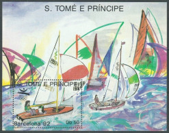 Sto. Tome & Principe 1989 - Olympic Games Barcelona 92 Gold Mnh** - Ete 1992: Barcelone