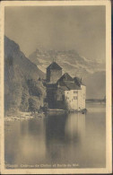 11304997 Chillon Chateau De Chillon Et Dents Du Midi Wallis Genfer See Montreux - Autres & Non Classés