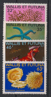 WALLIS ET FUTUNA - 1982 - N°YT. 297 à 300 - Faune Marine - Neuf Luxe ** / MNH / Postfrisch - Ungebraucht