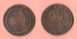 Italie Napoli Grano Cavalli 1792 P Regno Napoli Ferdinandus IV° Copper Coin K 205 - Naples & Sicile