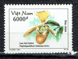 Orchidée : Paphiopedilum Helenae Aver. - Viêt-Nam