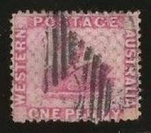 Western Australia     .   SG    .    95         .   O      .     Cancelled - Used Stamps