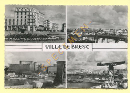 29. Ville De BREST - Multivues (animée) Photographie Véritable (voir Scan Recto/verso) - Brest