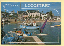 29. LOCQUIREC – La Plage Du Port (animée) (voir Scan Recto/verso) - Locquirec