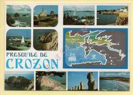 29. PRESQU'ILE DE CROZON – Multivues – Contour Géographique (voir Scan Recto/verso) - Crozon