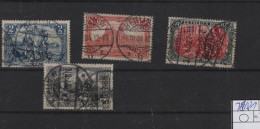 Deutsches Reich  Michel Kat.Nr. 78/81 - Used Stamps