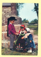 29. Enfants En Costume De Plougastel-Daoulas (animée) (voir Scan Recto/verso) - Plougastel-Daoulas