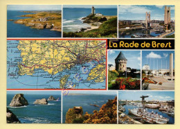 29. La Rade De BREST – Multivues – Carte Géographique (voir Scan Recto/verso) - Brest