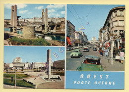 29. BREST – Porte Océane – 3 Vues (animée) (vieilles Voitures) (voir Scan Recto/verso) - Brest