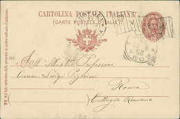 GIULIO DE PETRA ( CASOLI 13 FEBBRAIO 1841 ) ARCHEOLOGO - CARTOLINA AUTOGRAFA / AUTOGRAPH - SPEDITA 1902 (20759) - Autres & Non Classés