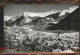 11304953 Davos GR Panorama Gegen Seehorn Pischahorn Buehlenberg Silvretta Davos - Autres & Non Classés