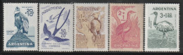 ARGENTINE - N°613/5+P.A.N°65/6 ** (1960) Oiseaux - Neufs