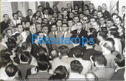 229155 ARGENTINA TUCUMAN GOBERNADOR FERNANDO RIERA 1951 1º ANIVERSARIO ELECCIONES FISCALES 18.5 X 11.5 PHOTO NO POSTCARD - Argentinië
