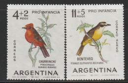 ARGENTINE - N°679+PA N°96 ** (1963) Oiseaux - Nuovi