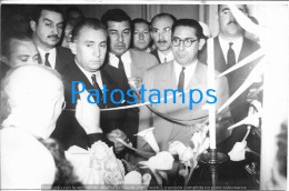 229157 ARGENTINA TUCUMAN GOBERNADOR FERNANDO RIERA 1951 INAUGURACION PABELLON 18.5 X 11.5 PHOTO NO POSTCARD - Argentinië