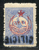 REF094 > CILICIE < Yv N° 9a * * SURCHARGE RENVERSÉE -- Neuf Luxe Dos Visible -- MNH * * - Unused Stamps