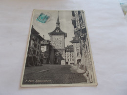 BERNE BERN ( SUISSE SWITZERLAND ) ZYTGLOCKENTURM  VUE ANIMEES  COMMERCE KAPITOL 1935 - Berna