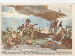 AD476 Giambattista Tiepolo - Volta Dello Scalone Della Residenza Di Wurzburg - L'America - Dipinto Paint Peinture - Malerei & Gemälde