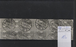 Deutsches Reich  Michel Kat.Nr. Gest 98 -12- Block - Used Stamps