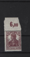 Deutsches Reich  Michel Kat.Nr. Postfr/** 101 POR - Unused Stamps