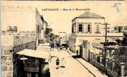 LATTAQUIE - Rue De La Municipalité - Syrien