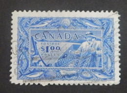 CANADA YT 243 OBLITERE "INDUSTRIE DE LA PECHE" ANNÉES 1950/1951 - Used Stamps