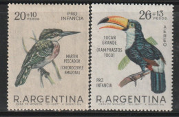 ARGENTINE - N°804+PA N°122 ** (1968) Oiseaux - Nuovi