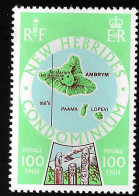 1977 Map Michel NH 496 Stamp Number NH-FR 268 Yvert Et Tellier NH 505 Stanley Gibbons NH-FR 266 Xx MNH - Portomarken