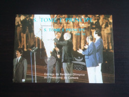 Sto. Tome & Principe 1989 - Olympic Games Barcelona 92 Gold Mnh** - Estate 1992: Barcellona