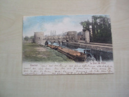Carte Postale 1903 TOURNAI Le Pont Des Trous - Doornik