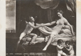 AD478 Il Correggio - Danae - Roma - Galleria Borghese - Dipinto Paint Peinture - Malerei & Gemälde