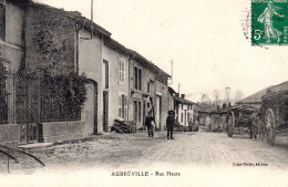 AUBREVILLE  -  Rue Haute  -  Animation - Other & Unclassified