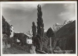 11303777 Soglio Dorfeingang Alpen Soglio - Autres & Non Classés