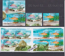 2024 Europe - Underwater Fauna And Flora    2v.+S/S – MNH+ BOOKLET Bulgaria / Bulgarie - Pesci