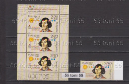 2023 500 Years Since The Birth Of Nicolaus Copernicus, Mathem., Astronomer  1v.+S/S-MNH (limited Edition ) Bulgaria/Bul - Ungebraucht