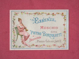 Label Brand New-etichetta Nuova-eitquette Neuf- Essenza Muschio, Pietro Bortolotti, Bologna. First 900's 67mm X 46mm. - Labels