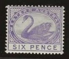 Western Australia     .   SG    .    100         .   *       .     Mint-hinged - Mint Stamps