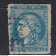 RARETE N°46B Percé En Ligne TBE Signé - 1870 Ausgabe Bordeaux