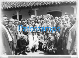 229166 ARGENTINA TUCUMAN GOBERNADOR FERNANDO RIERA 1951 CASA HISTORICA CANDIDATOS ELECTOS 18 X 13 CM PHOTO NO POSTCARD - Argentinien