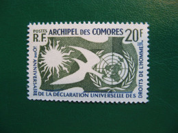 COMORES YVERT POSTE ORDINAIRE N° 15 TIMBRE NEUF** LUXE COTE 15,00 EUROS - Unused Stamps
