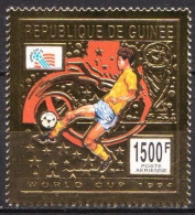 Guinea MNH Gold Foil Stamp From SS - 1994 – États-Unis
