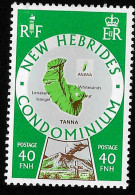 1977 Map  Michel NH 493 Stamp Number NH-FR 265 Yvert Et Tellier NH 502 Stanley Gibbons NH-FR 263 Xx MNH - Strafport
