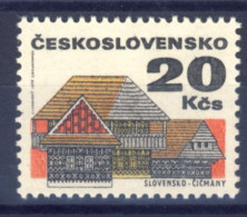 1972-Cecoslovacchia (MNH=**) Alto Valore 20 Kcs Antico Edificio - Altri & Non Classificati