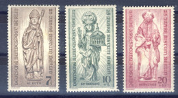 1955-Germania (MNH=**) Serie 3 Valori Vescovado - Ongebruikt