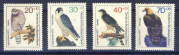 1973-Germania (MNH=**) Serie 4 Valori Uccelli Rapaci - Nuovi