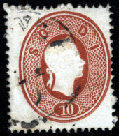 1861-Lombardo Veneto (O=used) 10s.bruno Mattone - Lombardije-Venetië