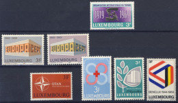 1969-Lussemburgo (MNH=**) 9 Valori - Other & Unclassified