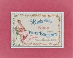 Label Brand New-etichetta Nuova-eitquette Neuf- Essenza Rosa, Pietro Bortolotti, Bologna. First 900's 67mm X 46mm. - Etiquetas