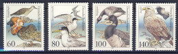 1991-Germania (MNH=**) Serie 4 Valori Uccelli,protezione Fauna - Altri & Non Classificati