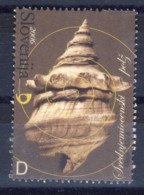 2006-Slovenia (MNH=**) Serie 1 Valore Conchiglia Fossile - Slowenien